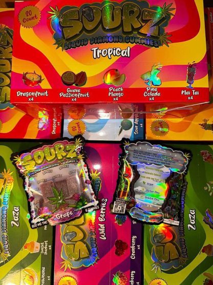 Sourz Liquid Diamond Gummies - Afbeelding 2